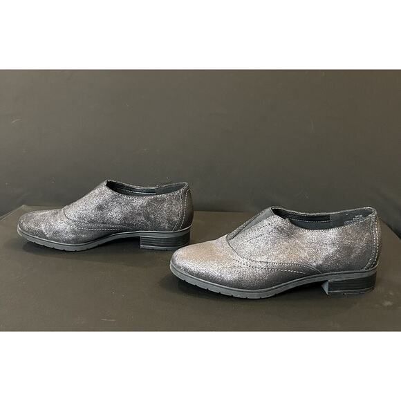 Easy Spirit Black Shimmer Mules size 5.5 - Picture 2 of 7